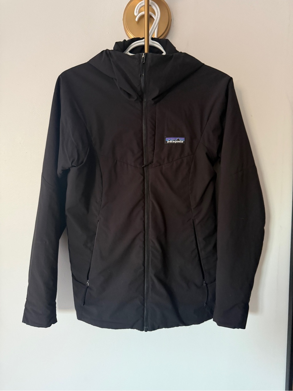 Patagonia Black Hooded Performance Jacket